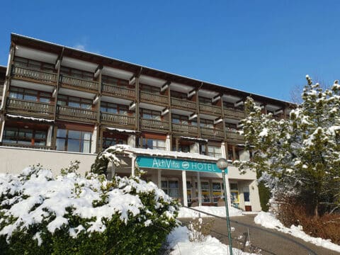 Das AktiVital Hotel im winterlichen Glanz zu Silvester